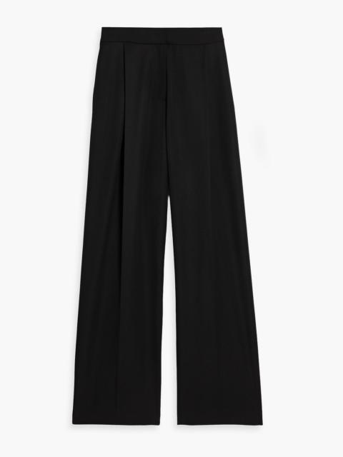 Oscar de la Renta Wool-blend wide-leg pants