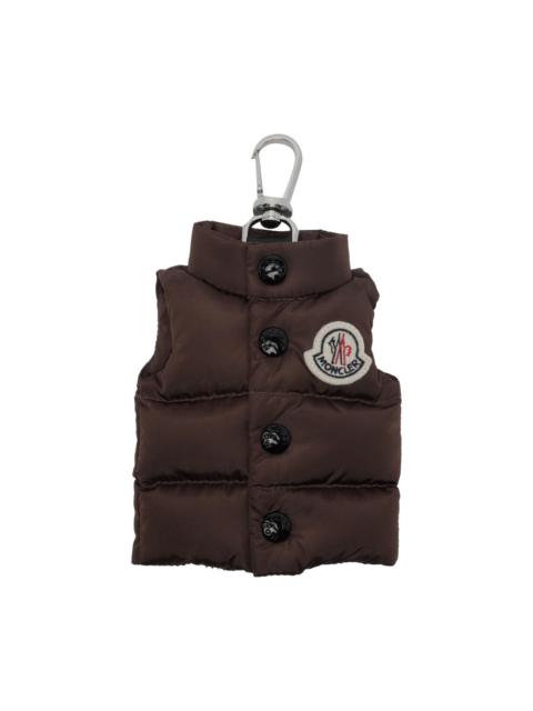 Moncler Moncler Men Down Gilet Shape Key Ring