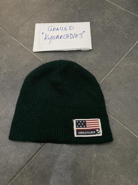 Other Designers Japanese Brand - ARNOLD PALMER GREEN BEANIE