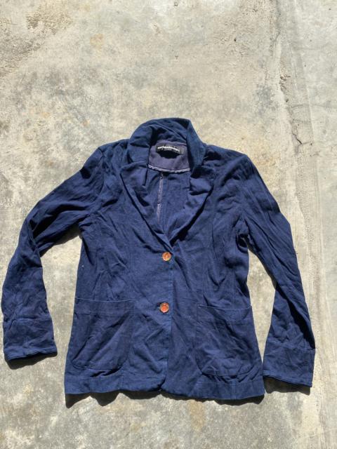 Other Designers Issey Miyake - Mercibeaucoup Indigo Cardigan