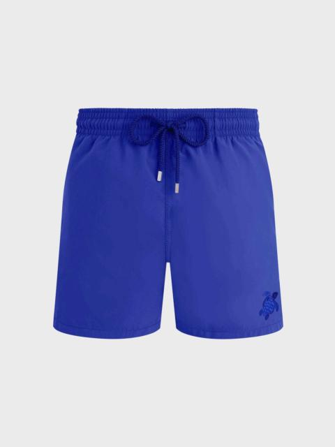 Vilebrequin Men Swim Trunks Ronde Des Tortues Maxi Water-reactive