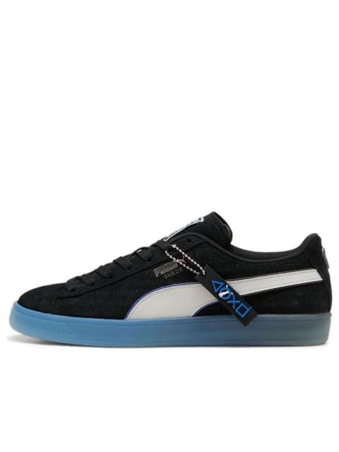 PUMA PUMA x Playstation Suede 'Black Glacial Grey' 396246-02