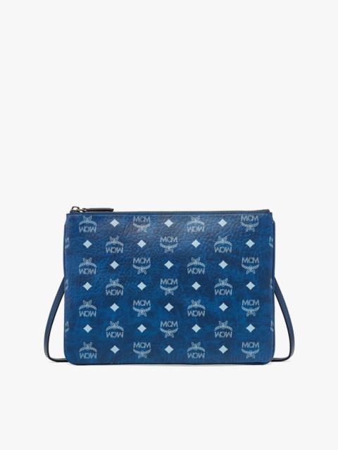 MCM Crossbody Pouch in Visetos Original