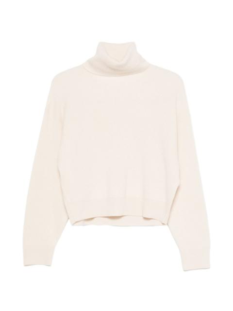 Brunello Cucinelli Brunello Cucinelli Women Cashmere And Wool Turtleneck Sweater