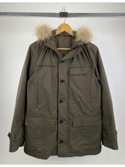 Yohji Yamamoto A.A.R by yohjiyamamoto army style fur jacket