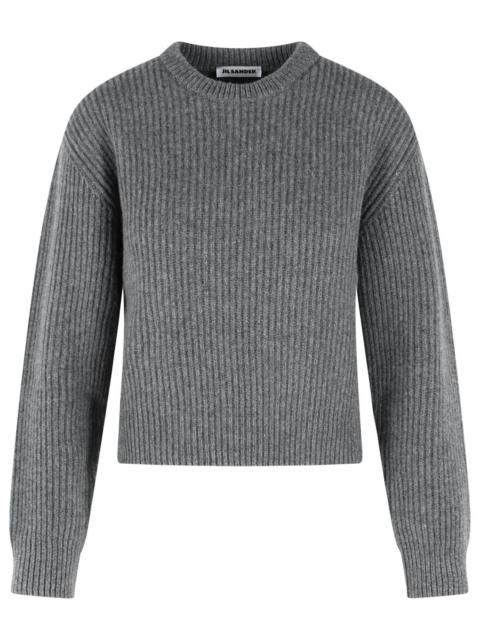 Jil Sander Jil Sander Grey Wool Sweater Women