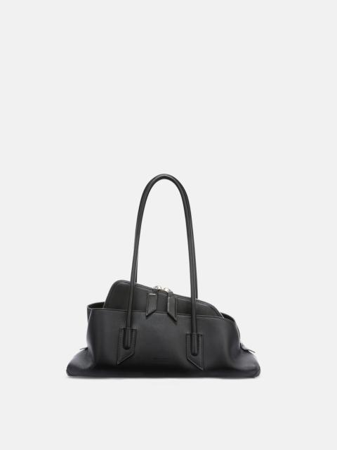 THE ATTICO ''LA PASSEGGIATA SMALL'' BLACK TOP HANDLE