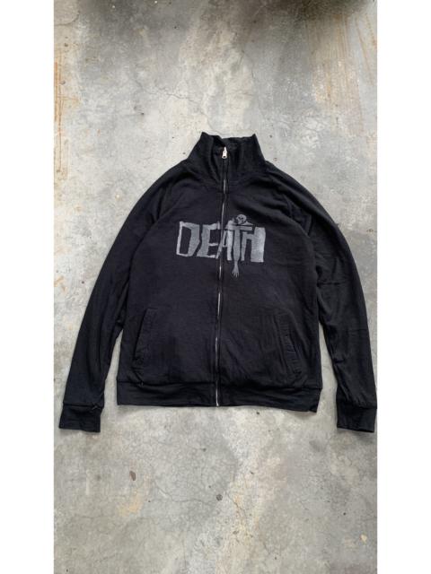 Other Designers Japanese Brand - PPFM Skull Death Reversible Zip Cotton Jacket
