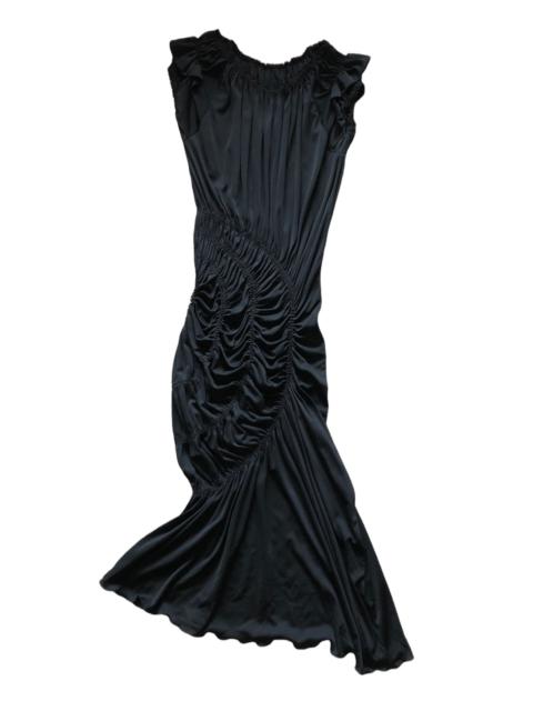 Jean Paul Gaultier 1990s Jean Paul Gaultier Spiral Ruching Cocktail Dress