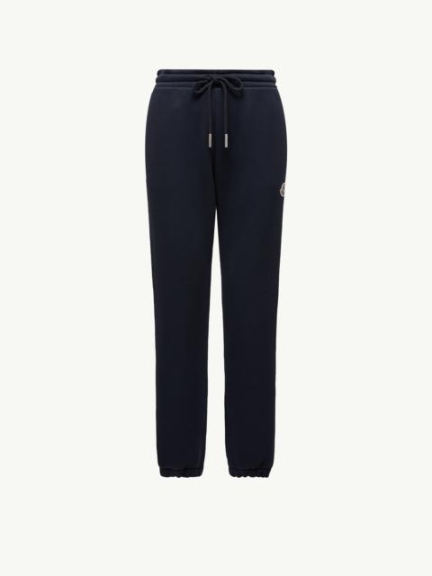 Moncler Logo Patch Cotton Sweatpants
