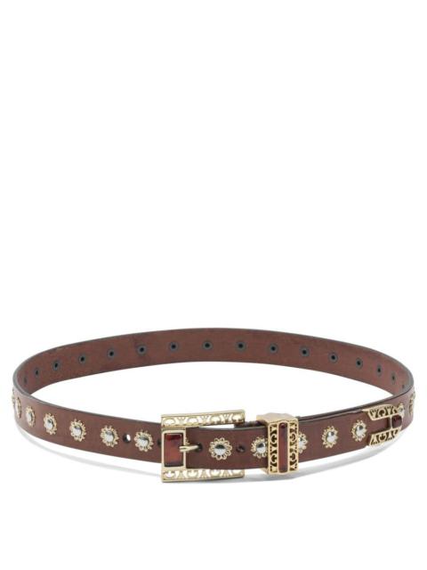 Golden Goose Golden Goose Belt With Embroidery