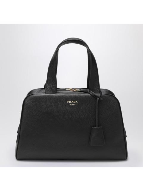 Prada Prada Medium Black Leather Handbag Women