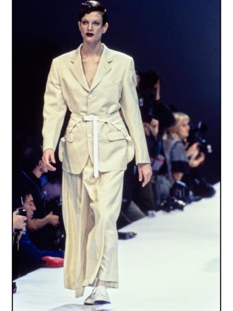 Comme Des Garçons Vintage SS95 Runway Belt And Skirt