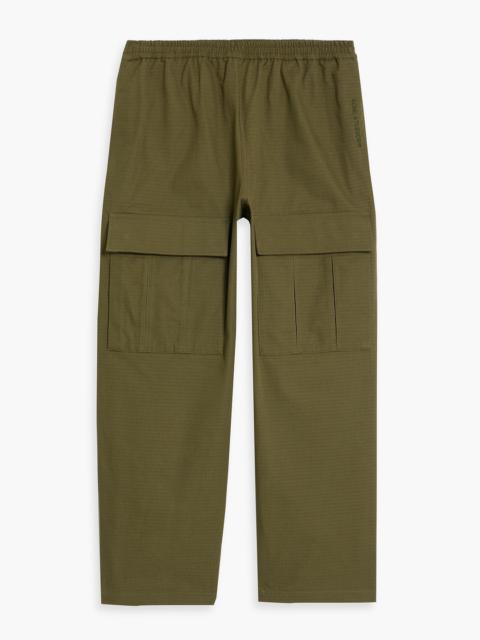 Acne Studios Tapered cotton-ripstop drawstring cargo pants