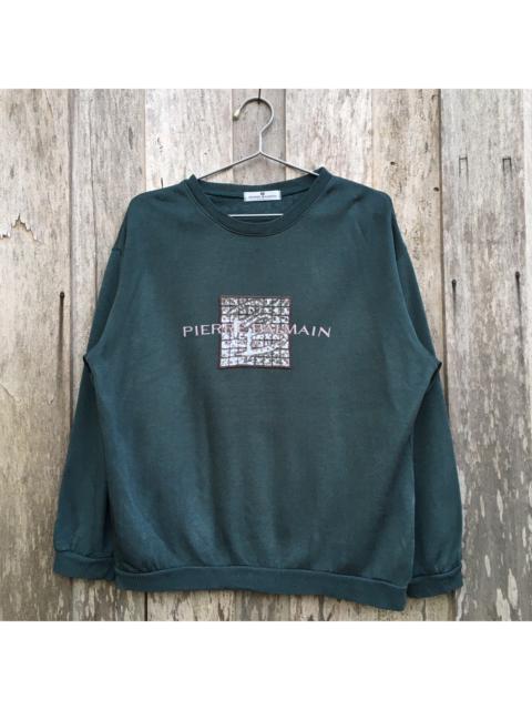 Other Designers Vintage - Vintage Pierre Balmain Sweatshirt Embroidery Big Logo