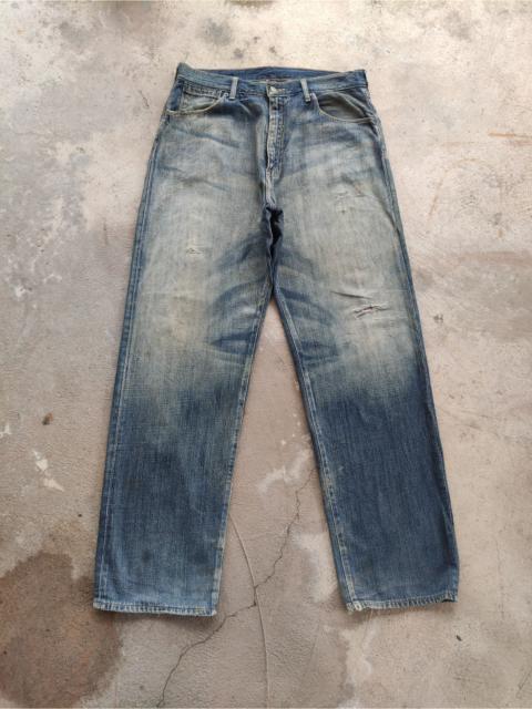 Levi's Vintage Levis 554 Baggy Denim Distressed Faded Jean