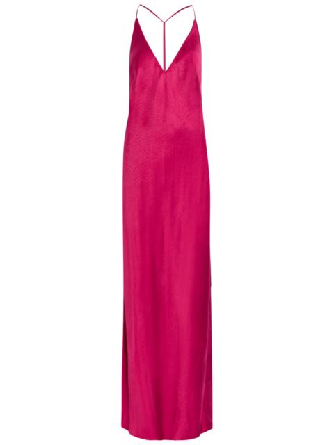 anna october bustier satin maxi dress Anna October Violette Bustier Satin Maxi Dress - Black
