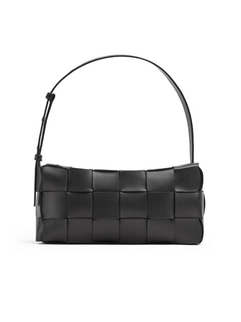 Bottega Veneta Brick Cassette in Black