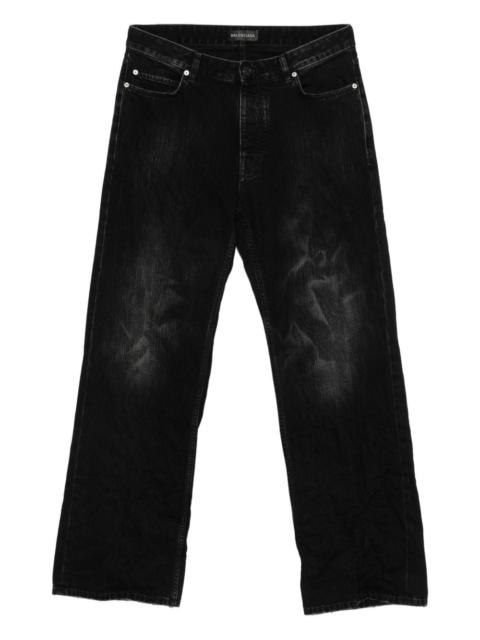 BALENCIAGA Balenciaga Men Distressed Denim Jeans
