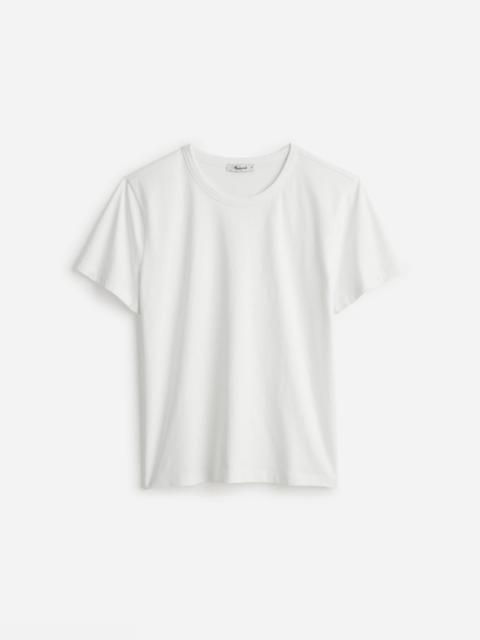 Madewell The Perfect Crewneck Tee in Allday Jersey