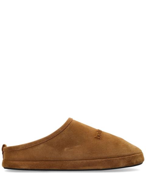BALENCIAGA Balenciaga Men Alaska Suede Leather Slippers