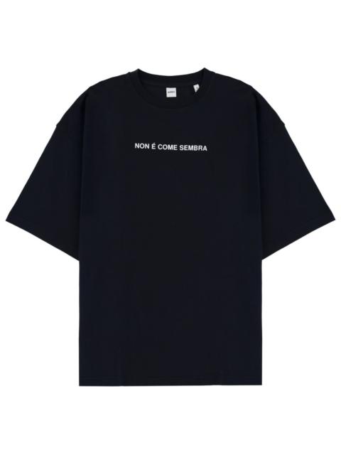 Aspesi COTTON T-SHIRT WITH PRINT