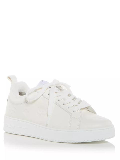 MCM Women's Neo Derby Visetos Low Top Sneakers