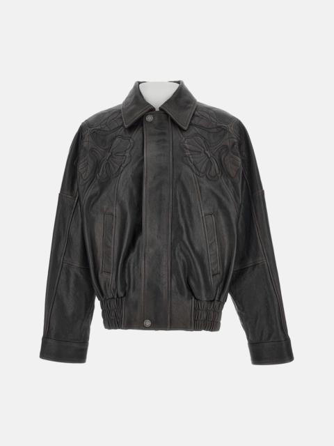 Golden Goose Golden Goose Women Nappa Leather Jacket With Embroidery
