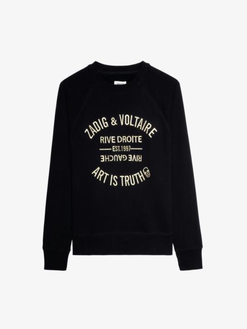 Zadig & Voltaire Upper Blason Embroidered Sweatshirt