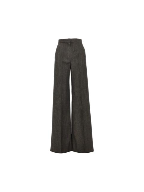 Max Mara Max Mara Denim Effect Wool Tailored Pants