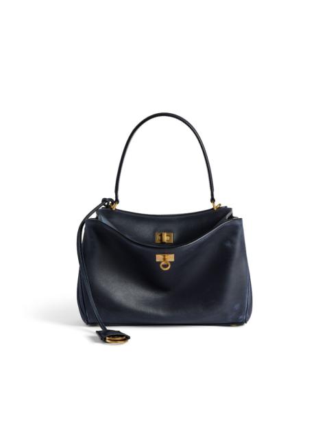 BALENCIAGA Women's Rodeo Handbag Small in Marine Blue