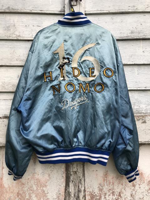 Other Designers MLB - Vintage Hideo Nomo Satin Varsity Jacket