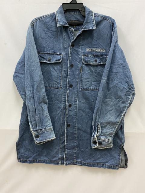 Other Designers Vintage - VINTAGE KAGEMUSYA BUTTON UP JEANS MATERIAL NICE DESIGN
