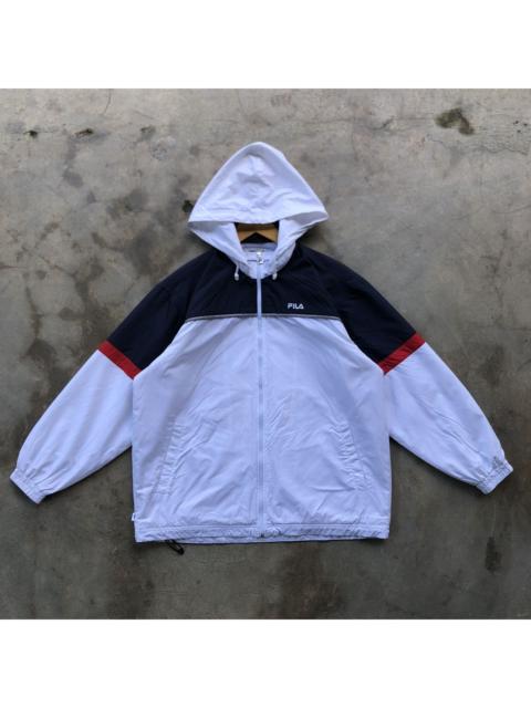 FILA Vintage FILA windbreaker hooded jacket