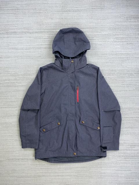 Other Designers Japanese Brand × Reebok × Vintage - Vintage Reebok Multipocket Gorpcore Hoodie Jacket