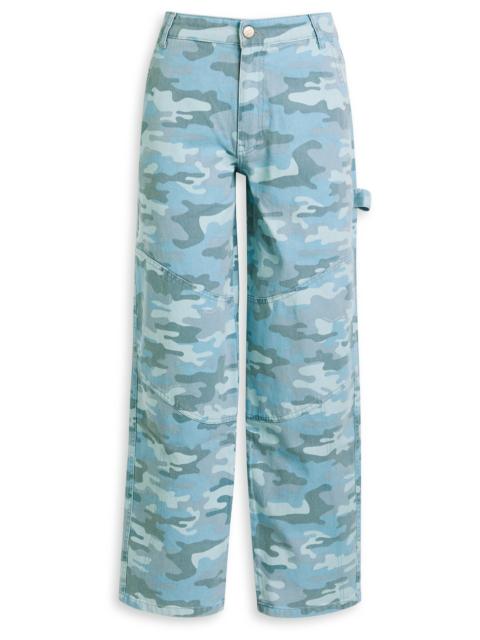DAMSON MADDER. Damson Madder Drew Camouflage Straight-leg Jeans