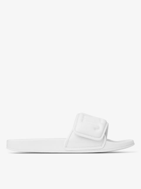 Fitz/M
White Puffed Logo Lycra Slides