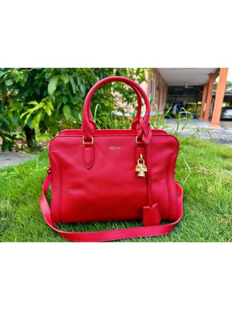 Alexander McQueen Authentic Alexander McQueen Pebbled Leather Tote Bag
