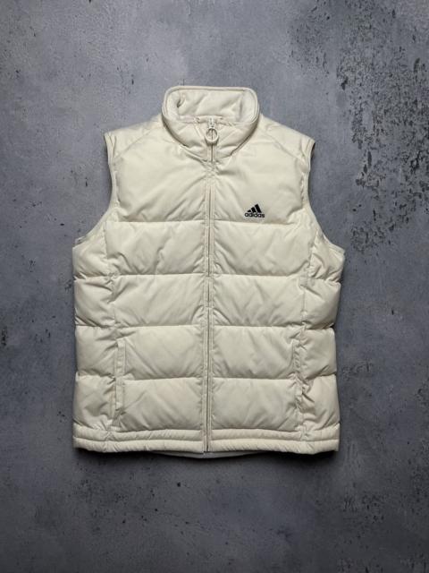 adidas 00s Adidas Zipper Vintage Puffer Zip-Up Vest y2k 90s