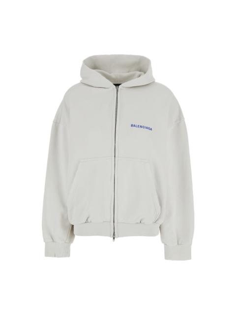 BALENCIAGA Balenciaga Logo Zip Hoodie