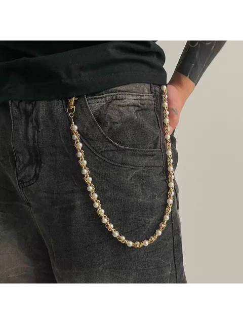 Other Designers Jewelry - Imitation Pearl Wallet Chain, Pants Chain