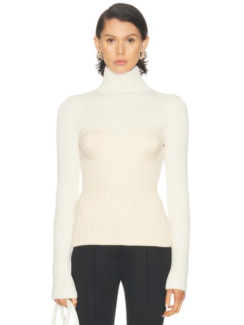 Jean Paul Gaultier High Neck Sweater