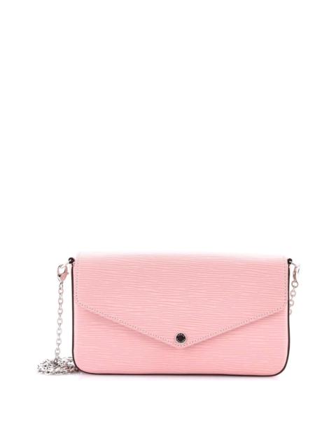 Louis Vuitton Louis Vuitton Pink Epi Leather Felicie Pochette (Authentic Pre-Loved)