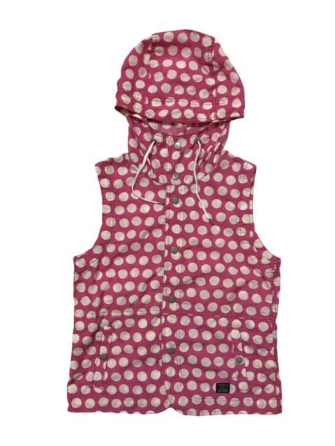 Other Designers Helly Hansen Polka Dot Hooded Vest