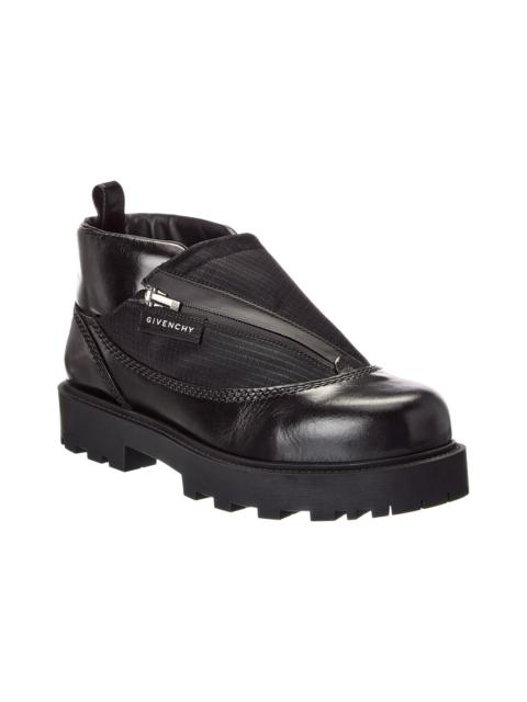 Givenchy Givenchy Mid-Tech Leather Workboot