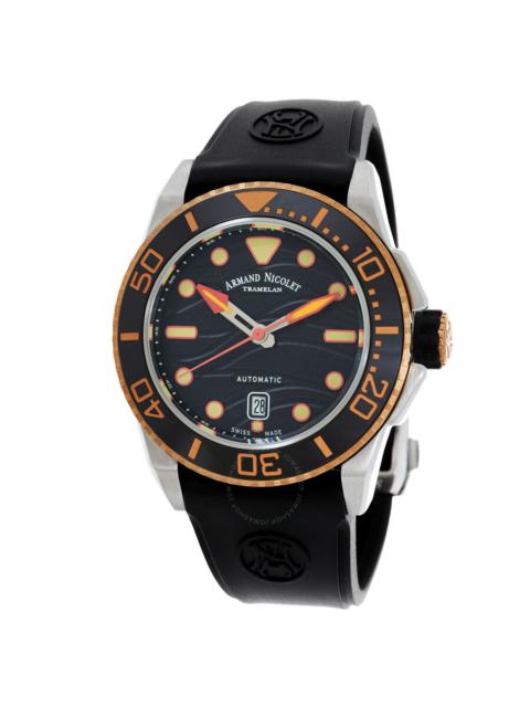 Other Designers Armand Nicolet JSH Automatic Black Dial Men's Watch A480PSN-NO-GG4710N