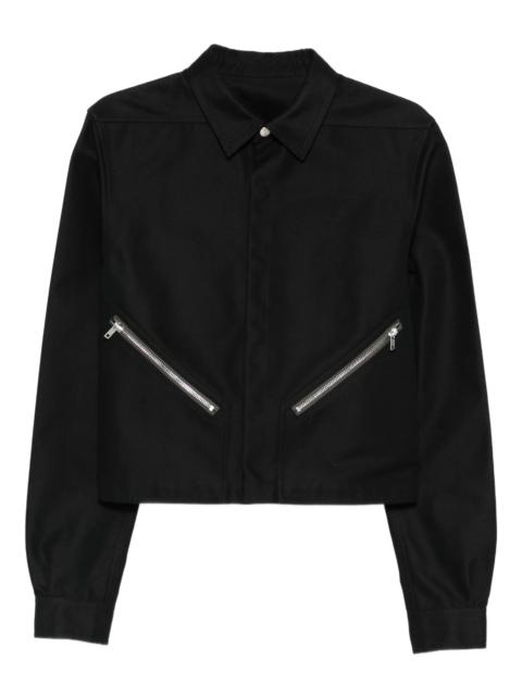 Rick Owens zip tour shirt jacket