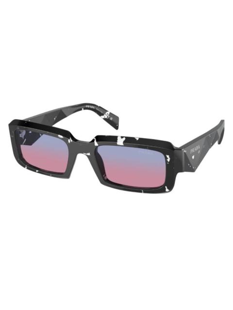 Prada Prada Blue to Magenta Gradient Rectangular Men's Sunglasses PR 27ZS 15O60E 54