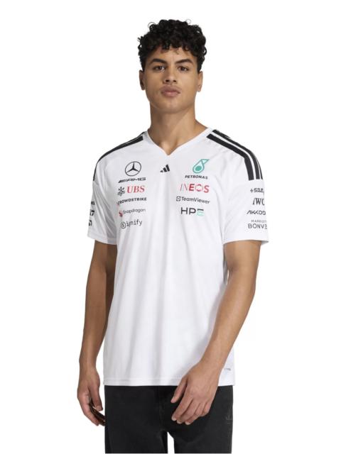 adidas Mitchell & Ness Men's F1 Mercedes Replica Driver Black Jersey