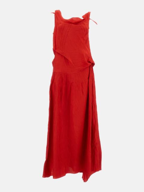 Plan C LONG SLEEVELESS DRESS